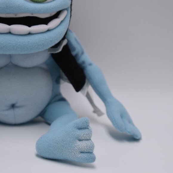 2005 The Annoying Thing 9" Plush Crazy Frog Biker W/Sound - Tested Works - Picture 4 of 16
